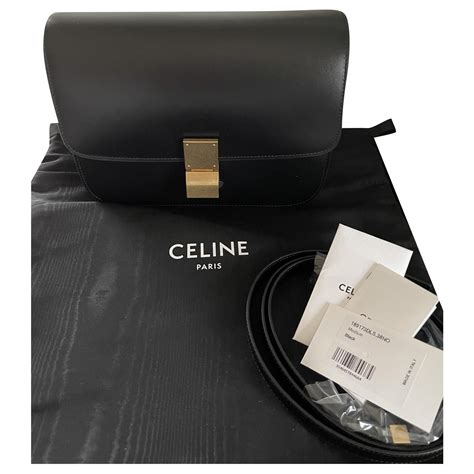 black celine box|Celine black handbags.